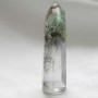 Clear quartz with chlorite phantoms and rutile