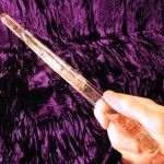 Clear quartz 12 inch wand