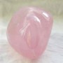 Rose quartz free-form crystal