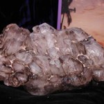 Clear and smokey quartz elestial cluster.