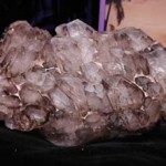 Clear and smokey quartz elestial cluster.